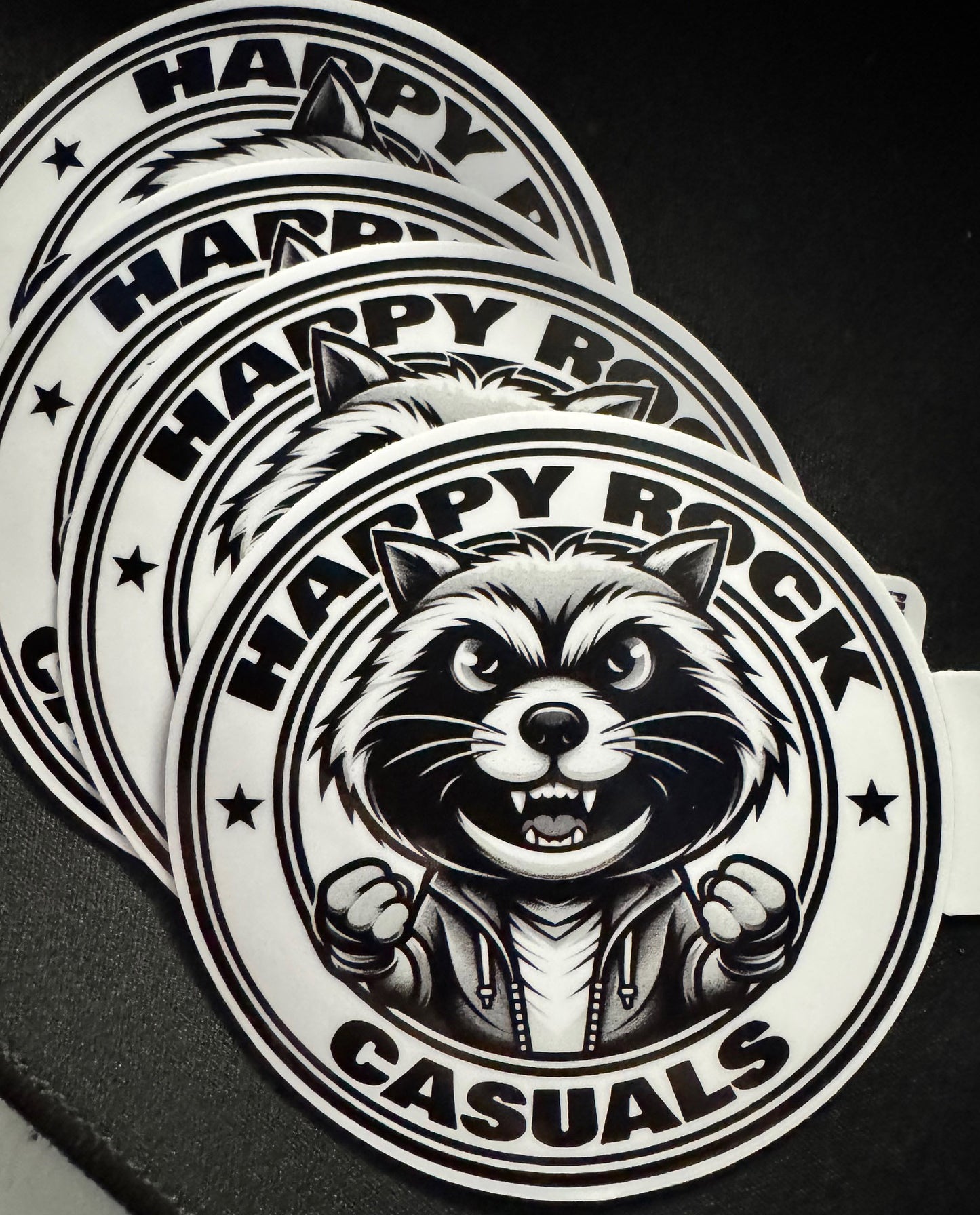 Happy Rock Casuals - Logo Sticker