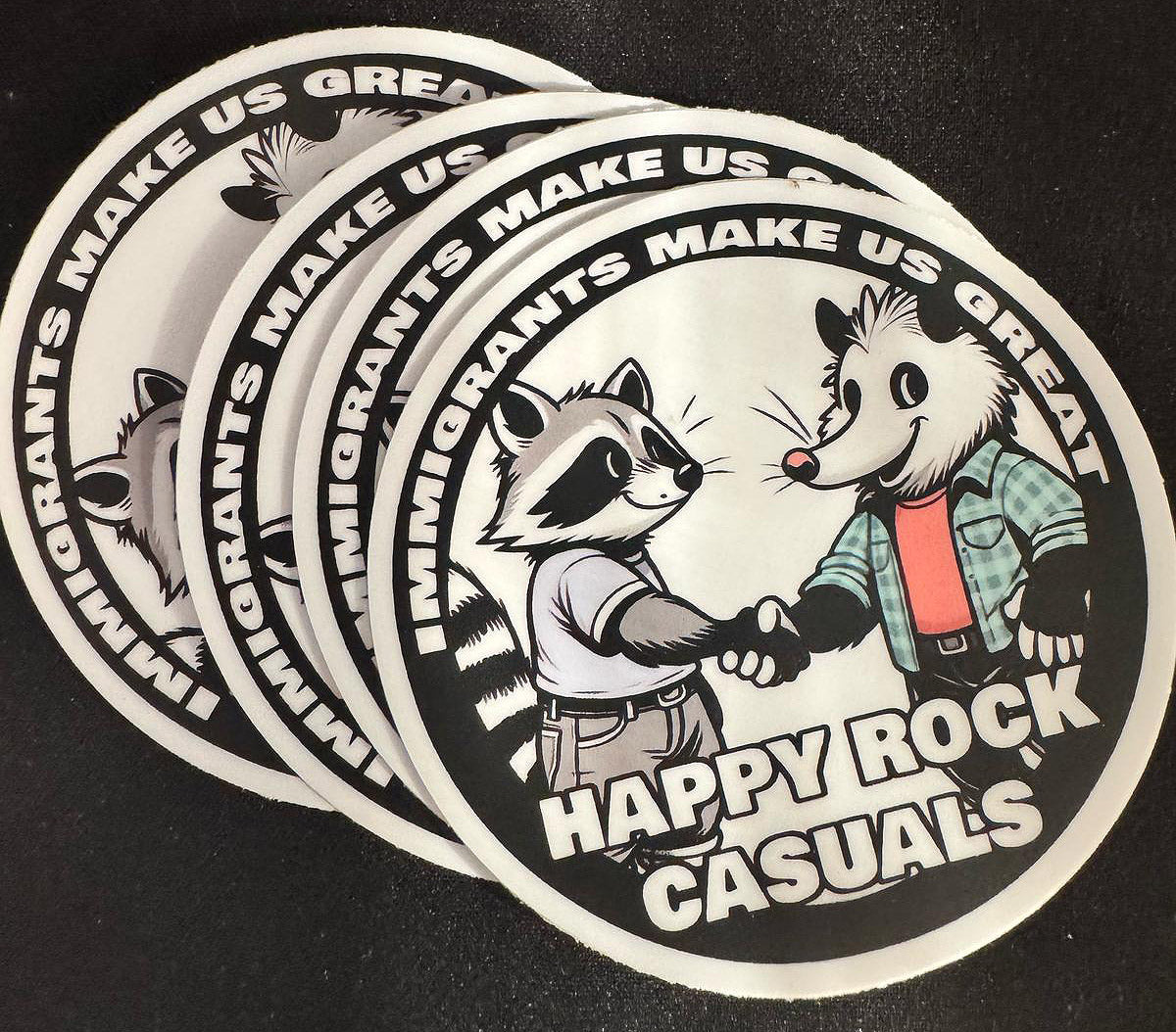 Happy Rock Casuals - Immigrants